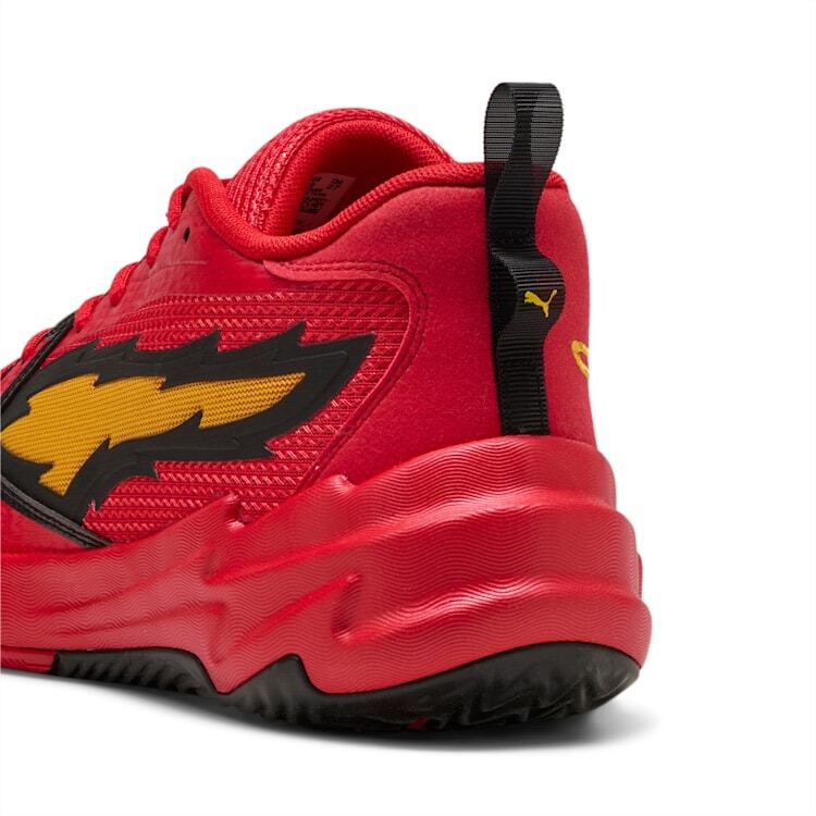 311070-01 Puma Scoot Zeros Retro For All Time Red Yellow