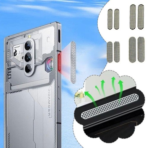 for Red Magic 10S Pro Cooling Fan Net Ash Proof Metal Integrated Dustproo VF12 - Afbeelding 2 van 13