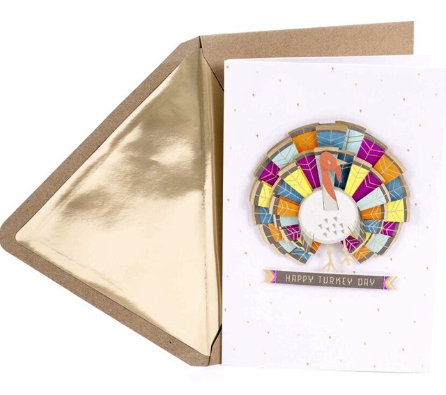 Hallmark Signature Collection Thanksgiving Greeting Card eBay