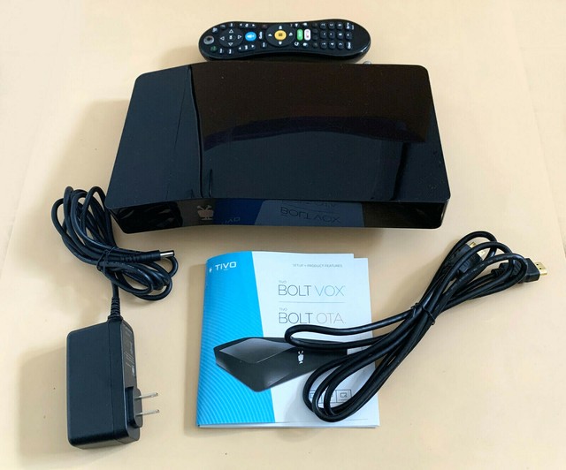 TiVo EDGE for TV Antenna OTA DVR Streaming Player 4 Tuner 2TB Storage