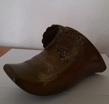 Messing STEIGBÜGEL verziert.  Antik.