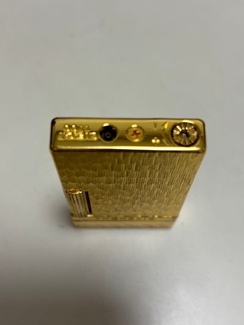 GIVENCHY Gold Lighter Textured Finish Rectangular Styling Good Condition thumbnail 5