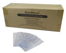 2" x 2" Guardhouse Unplasticized Coin Flips - Bulk Pack of 1000