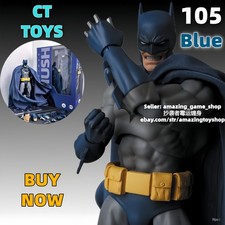 In Stock CT Toys MAFEX No.105 Hush Batman Blue Ver. Action Figure New Boxed