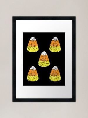 Zuckermais - Halloween's Most Contr gerahmtes Wandbild Poster Leinwanddruck Bild