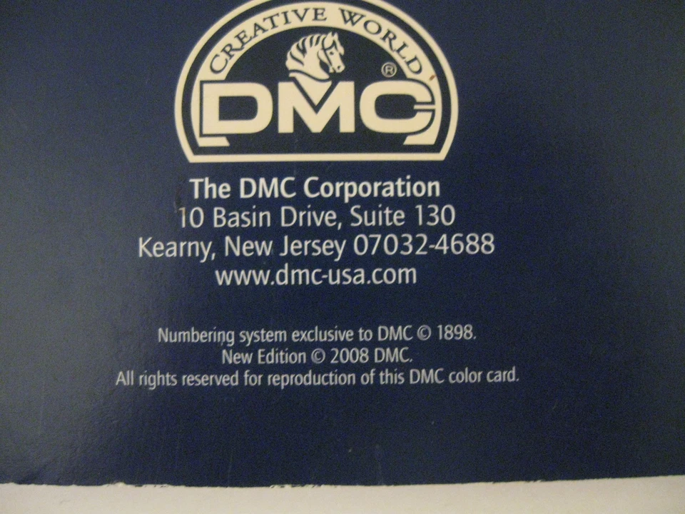 DMC Creative World Embroidery Floss Color Card Chart Needlework 2008 - Image 2 of 4