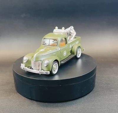 Golden Wheel US ARMY Military 1940 Ford Tow Truck Wrecker, 1/32