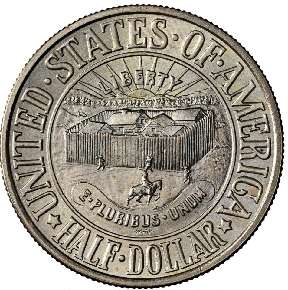 1936-York Commemorative Silver Half Dollar - 50C - PCGS MS 67+ - Superb Gem - Image 4 of 4