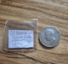 George Silver Half Crown 1826