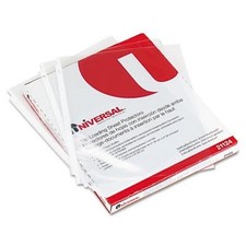 Universal Top-Load Poly Sheet Protectors, Standard Gauge, Letter, Clear