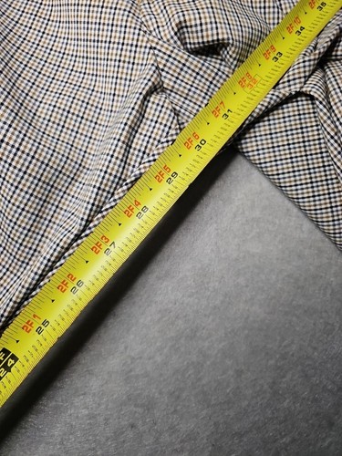 Tommy Hilfiger Herren Modern Fit Anzughose 36 x 30 Neu mit Etikett TH Flex hellbraun blau gelb - Bild 6 von 12