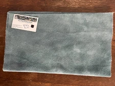 Jan's Primitive Rug Hooking Applique Wool Fabric 13.75" x 32.75" Sky Blue Dyed