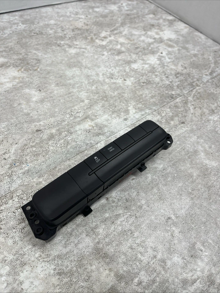 Juego de botones de interruptor de control de tracción bisel de radio central izquierdo para camioneta Ram 2014-2024 Foto 3 de 4