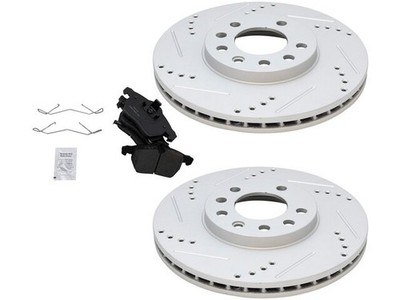 For 1999-2005 Saab 95 Brake Pad and Rotor Kit Front 17172MBJM 2001 2000 2002