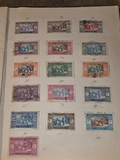Lot 55 Timbres Ancien Algerie, Senegal, Polska, ect
