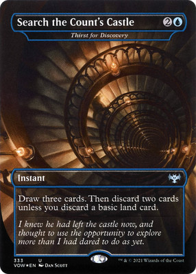 Thirst for Discovery (REGULAR) x1 - MTG Innistrad: Crimson Vow VOW #333