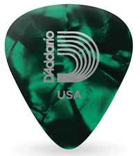D'Addario Celluloid Guitar Picks Medium 0.70mm, 10-pack