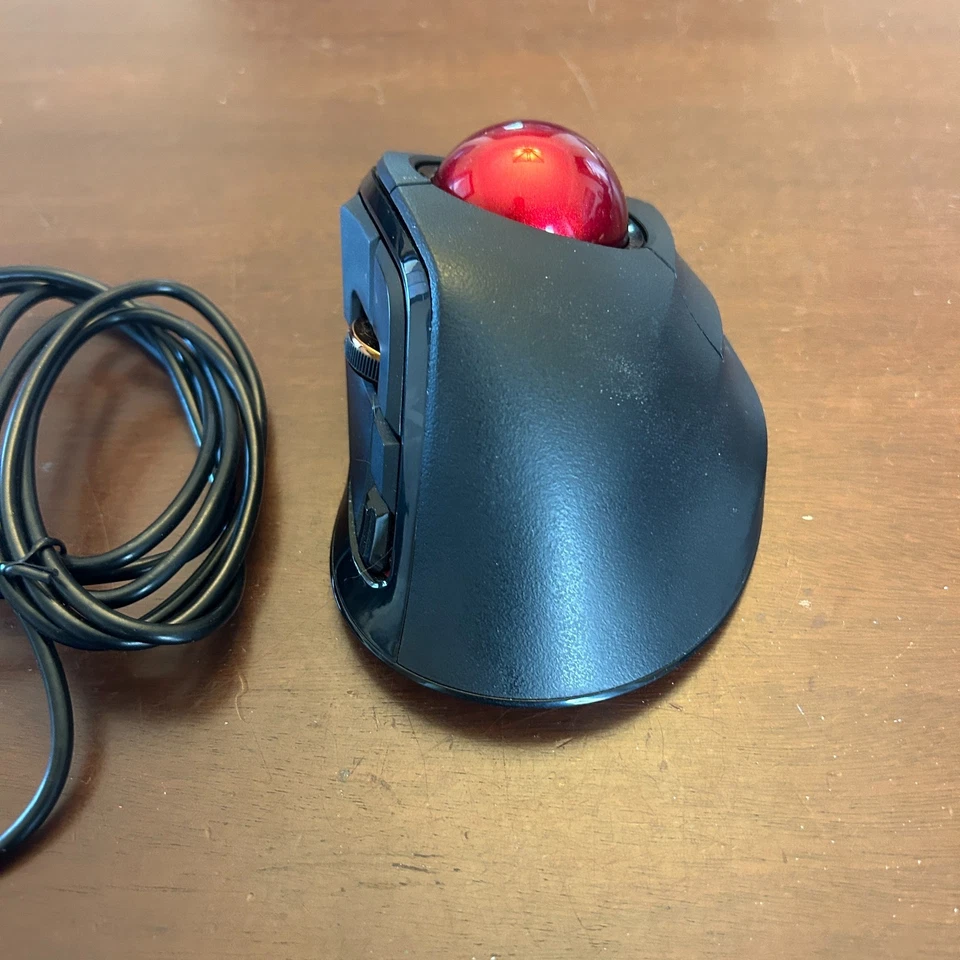 Elecom Deft Pro Trackball Mouse M-DPT1MR Wireless Ergonomic 8 Button Bluetooth - Image 2 of 4