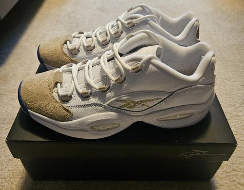 Size 9.5 - Reebok Question Low Oatmeal 2020 EF7609