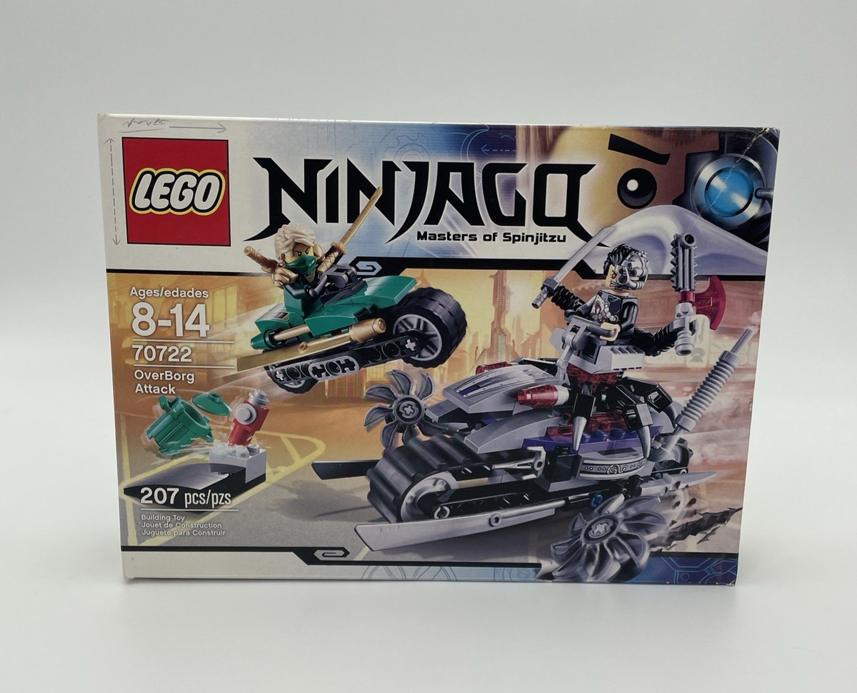 LEGO Ninjago Rebooted 70722 OverBorg Attack NEW FACTORY SEALED
