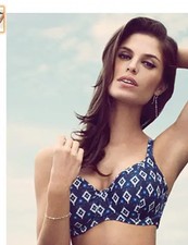 Fantasie Istanbul Balcony Bikini Top 5944 Navy Swim Top Beach Bikini 