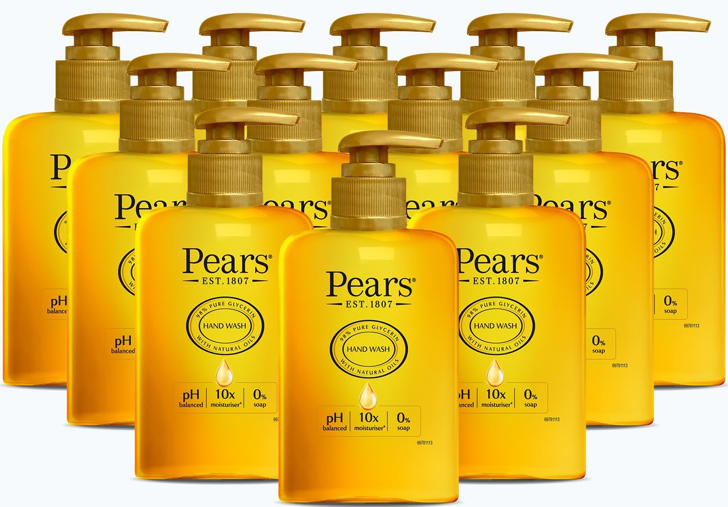 Pears Pure & Gentle Moisturising Liquid Hand Wash - Enriched with Glycerin...