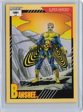 Marvel 1991 Super Heroes Card #36 Banshee Sean Cassidy