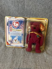 TY Teenie Beanie Baby Millennium Bear 2000 McDonald's Ronald House