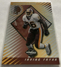 2000 Leaf Limited Football Irving Fryar Washington Redskins #100 #d 1894/4000