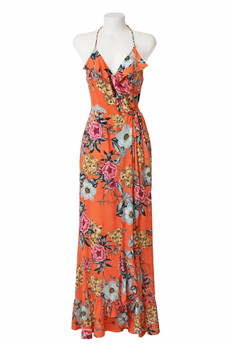 chinese dress ladies Charlotte Eyelet Maxi Dress XL / Blue