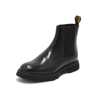 M3768 BEATLES UOMO DOUCAL'S MAN CHELSEA BOOTS BLACK