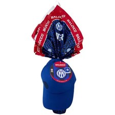 Balocco Uovo Pasqua Inter 320g Cioccolato Latte Con Gadget Ufficiale Nerazzurro