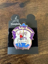 RARE Disneyland King Arthur Carrousel 1998 Pin Retired Attraction Series DLR