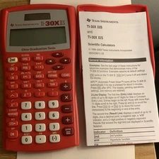New Texas Instruments TI-30X IIS Scientific Calculator Lot of 6x With Covers