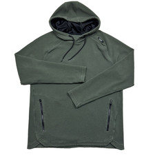 UNRL Elevation Hoodie Men's Size L Green Textured Knit Stretch Performance Golf
