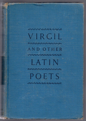 Virgil Other Latin Poets Henry Kittredge Ginn 1958 Cloth Hard Covered Latin ENG