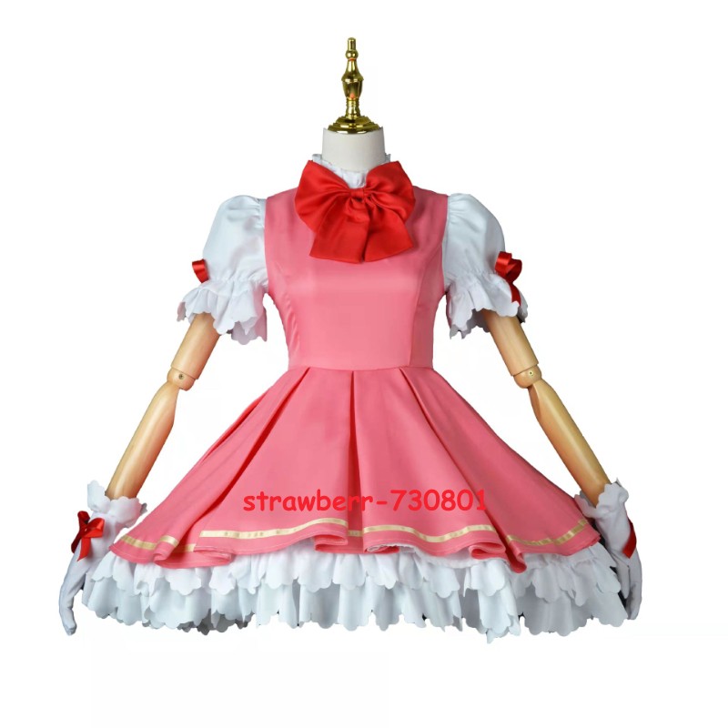 Captor de Tarjetas KINOMOTO SAKURA Conjunto Completo Vestido Ala Niña Halloween Juegos con disfraces Disfraz