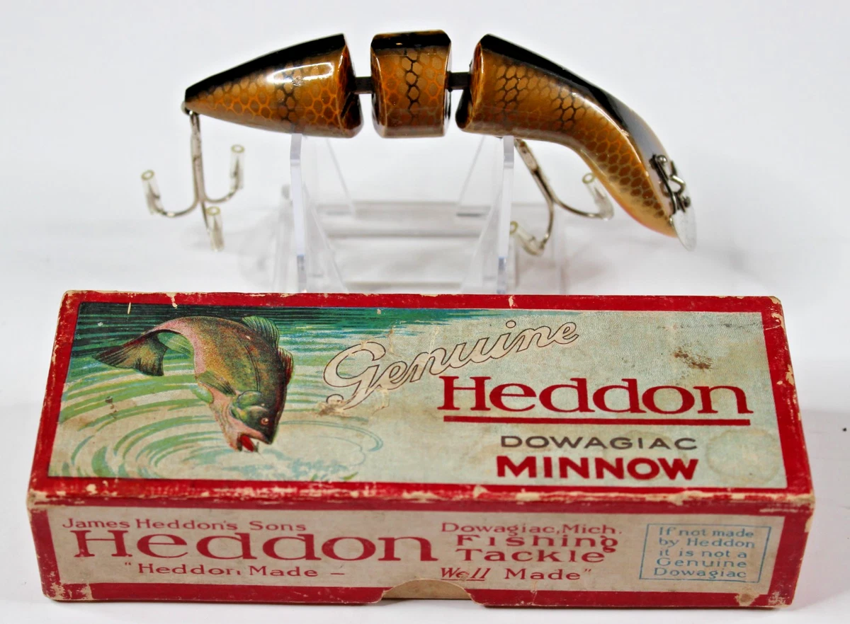 Heddon Wooden Vintage Fishing Lures with Original Box for sale | eBay
