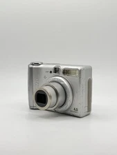 Canon PowerShot A520 4.0MP Digital Camera - Silver TESTED & WORKING ✅