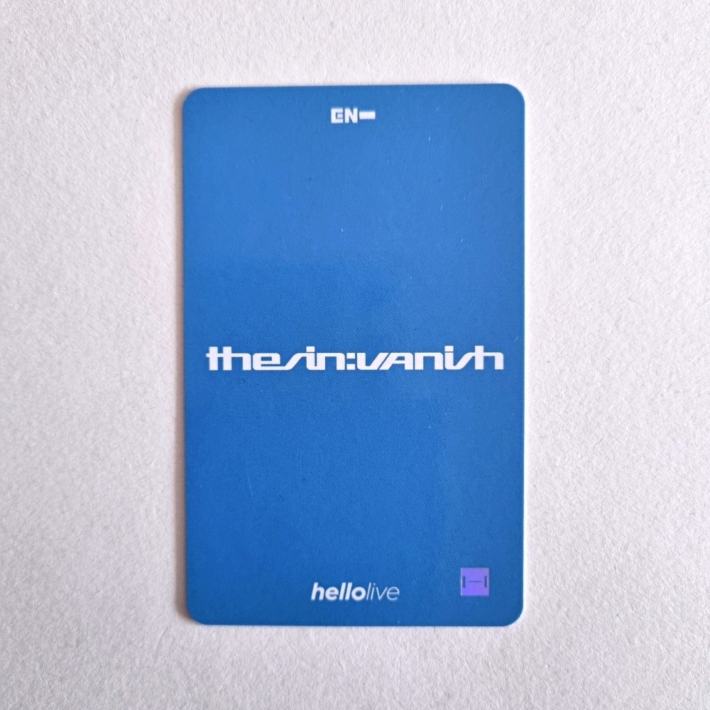Enhypen 7th Mini The Sin : Vanish HelloLive 2nd VC Event Photocard