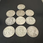Lot of Ten (10) Coins - Franklin Half Dollar - 90% Silver - $5 Face Value