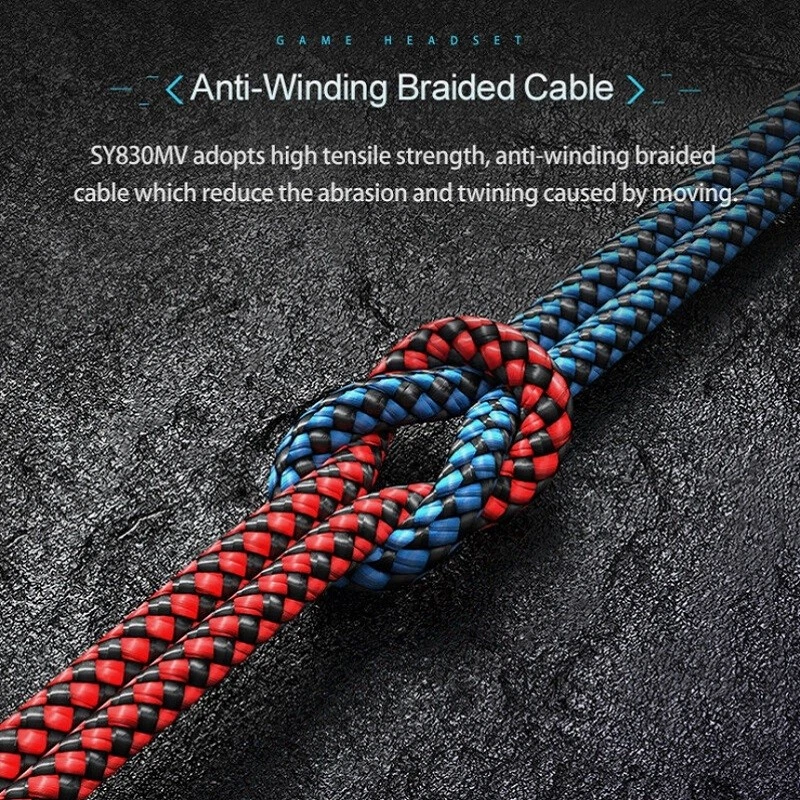 Luminated Wired Gaming Professional Headset Headset Led PC Laptop XBOX ONE New - Image 3 of 4