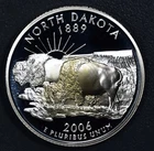 2006-S 50 State Quarters North Dakota Proof — photo from another recent sale