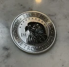 1 oz JM Bullion Eagle Silver Round (Reverse Proof-Like) .999 Fine