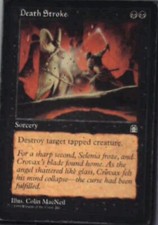 Death Stroke - Stronghold: #57, Magic: The Gathering Nm R127