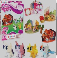 Funko Boxos Papercraft Playset: My Little Pony Friendship Is Magic Discontinued
