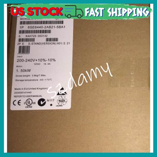 Siemens MICROMASTER 6SE6 440-2AB21-5BA1 En Caja 6SE6440-2AB21-5BA1 Envío Gratis