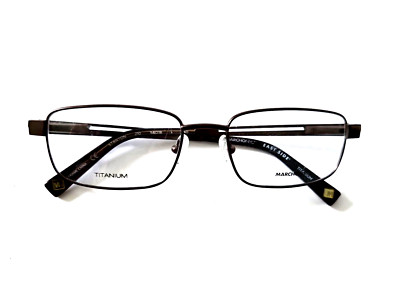 MARCHON STANTON 210 NYC NEW EAST SIDE BROWN AUTHENTIC EYEGLASSES FRAME 54-18-140