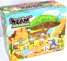 TEAM ANUNNAKI 45-PC Dinosaur Paint  PlayToys SCENE SET Dinosaur Craft Play Set