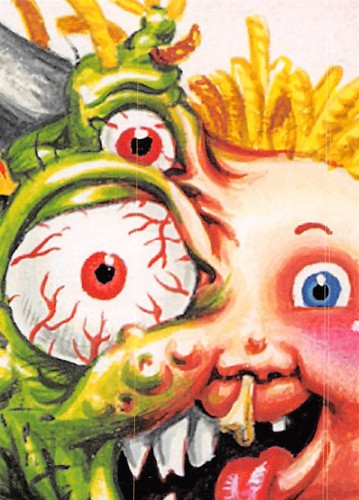 GARBAGE PAIL KIDS 2011 FLASHBACK SERIES 2 PICK-A-CARD YELLOW BASE STICKERS TOPPS - Picture 199 of 321